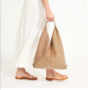 Shiraleah Arden Tote bag- vegan leather, camel color